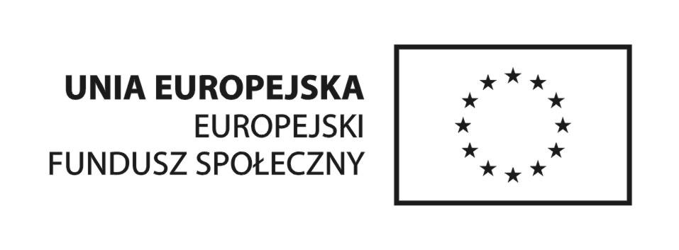 logo Unia Europejska Eurepejski Fundusz Społeczny